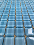 Pastilha em Vidro Azul Céu para Ambientes Internos, Externos e Piscinas - Portinari