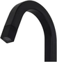 RAINHA 91073 TORNEIRA LAVATÓRIO LINK QUADRADA CM 1/4 VOLTA BLACK FOSCO