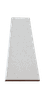 RODAPE CERÂMICO CARGO PLUS AD WHITE - ELIANE - CLASSE A - 7,5X31