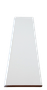 RODAPE CERÂMICO CLASSIC WHITE - ELIANE - CLASSE A - 8,1 x 33,5