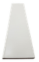 RODAPE CERÂMICO DIAMANTE BRANCO AC - ELIANE - CLASSE A - 8 X 32,5