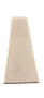RODAPE CERÂMICO LUCIA ALMOND - ELIANE - CLASSE A - 7,5X30,7