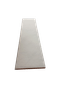 RODAPE CERÂMICO MITRA WHITE  - ELIANE - CLASSE A - 8,1X33,5