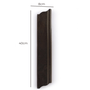 RODAPÉ CERÂMICO OXIDO IRON - CEUSA - 8 X 40,8 CENTÍMETROS