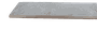 RODAPE CERÂMICO  POLIDO CINZA CLARO - ELIANE - CLASSE C - 9,5x83,5