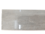 RODAPE CERÂMICO POLIDO CINZA ESCURO - ELIANE - CLASSE C - 9,5x100