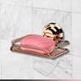 SABONETEIRA 4053RG COM VENTOSA ROSE GOLD - FUTURE - BANHEIRO