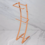 SUPORTE 1030RG DE CHÃO PARA PAPEL ROSE GOLD DUPLO - FUTURE - PARA BANHEIRO