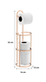 SUPORTE 1609RG PARA PAPEL ROSE GOLD  - FUTURE - PARA BANHEIRO