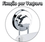 SUPORTE PARA PAPEL 4008 CROMADO COM VENTOSA - FUTURE - PAREDE -