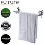 TOALHEIRO 4009 CROMADO COM VENTOSA - FUTURE - 45CM - PAREDE