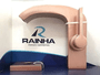 TORNEIRA PARA LAVATÓRIO 81015 C70 SQUARE ROSE FOSCO - RAINHA